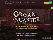 Tablet Screenshot of outerbrainstudios.com
